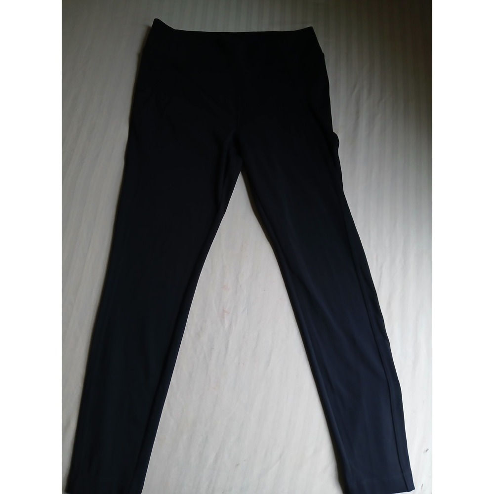 Athleta Pants Large Delancey Skyline Ankle Stretch Zip Pockets Comfort Legging